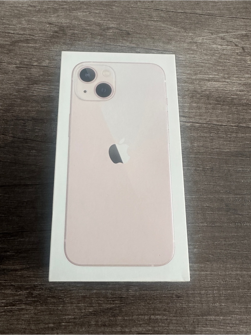 Apple iPhone 13 pink BOX ONLY